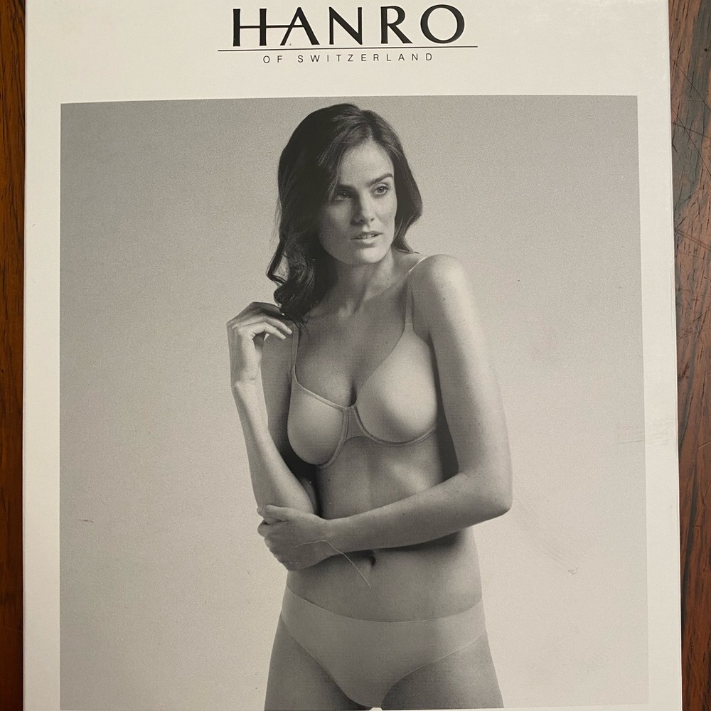 Hanro Smooth Illusion Underwire Bra NWT 34D 071294